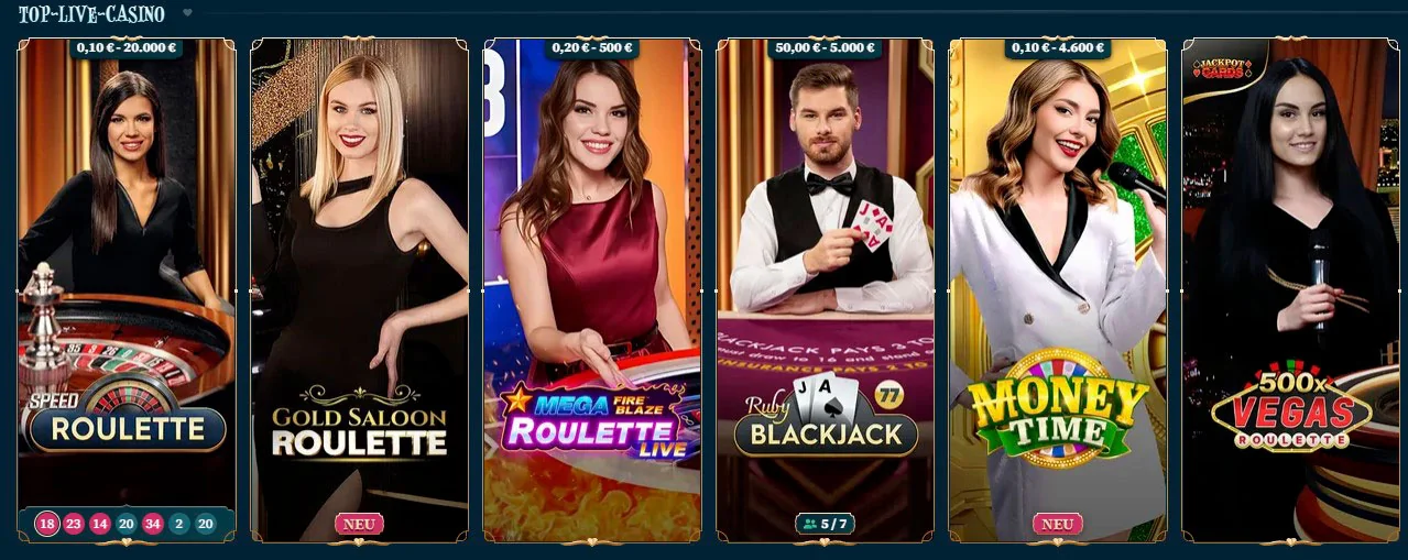 top live spiele